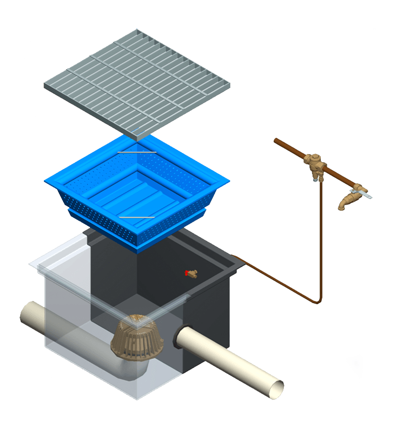 Fox DD600 Washdown Diversion System