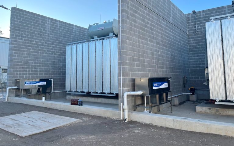 FX6000SS Oil Water Separators installed in transformer bays at Moorebank Intermodal Precinct for stormwater and spill protection
